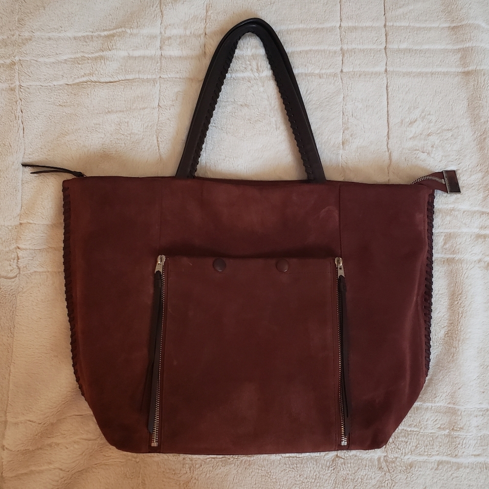 AllSaints Leather Tote Bag